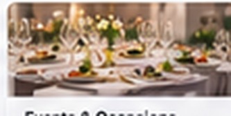 Catering events