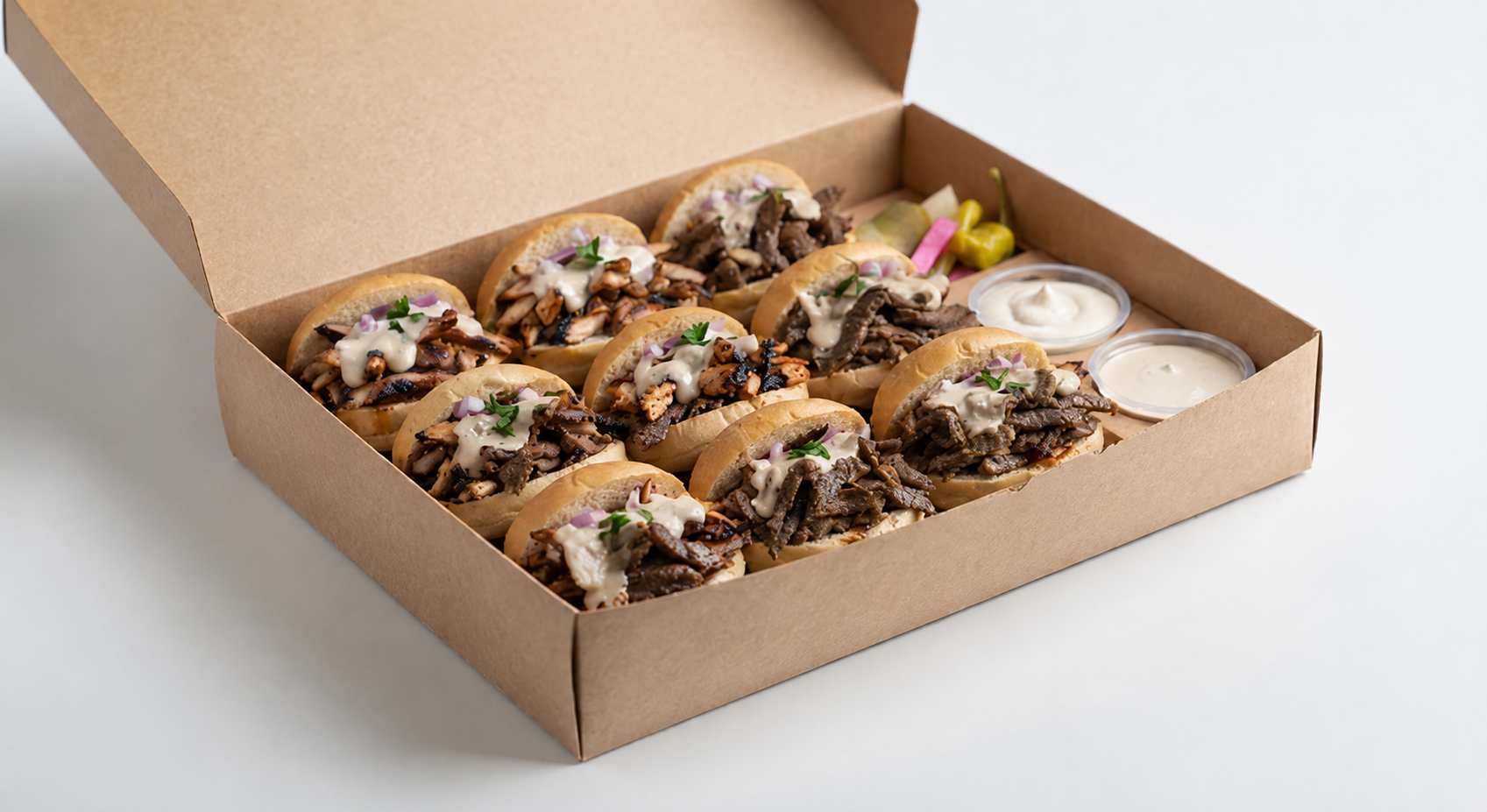 3-Piece Chicken Shawarma Box